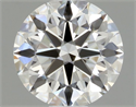 Diamante Natural 0.43 quilates, Redondo , Color G, claridad VVS1 y certificado GIA
