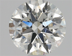 Picture of Natural Diamond 0.80 Carats, Round with Excellent Cut, I Color, VS1 Clarity and Certified by GIA