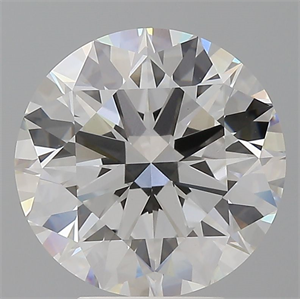 Picture of Lab Grown Diamond 4.60 Carats, Round with Ideal Cut, E Color, VVS2 Clarity and Certified by IGI