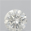 Natural Diamond 0.71 Carats, Round with Very Good Cut, J Color, SI2 Clarity and Certified by IGI