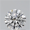 Natural Diamond 0.70 Carats, Round with Excellent Cut, D Color, VS2 Clarity and Certified by GIA