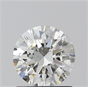 Natural Diamond 1.01 Carats, Round with Excellent Cut, I Color, VS2 Clarity and Certified by GIA