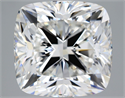 Natural Diamond 5.01 Carats, Cushion with  Cut, F Color, VVS1 Clarity and Certified by GIA