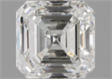 Diamante Natural 2.50 quilates, Asscher , Color G, claridad SI1 y certificado GIA