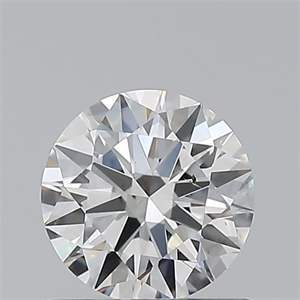 Foto Diamante Natural 0.60 quilates, Redondo , Color F, claridad SI1 y certificado GIA de