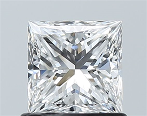 Foto Diamante Natural 0.81 quilates, Princesa , Color D, claridad VVS2 y certificado GIA de
