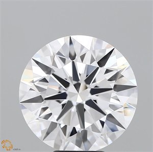 Picture of Lab Grown Diamond 7.66 Carats, Round with Ideal Cut, F Color, VS1 Clarity and Certified by IGI