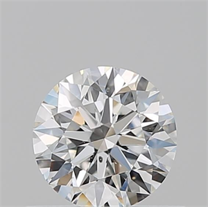 Foto Diamante Natural 0.50 quilates, Redondo , Color F, claridad SI1 y certificado GIA de