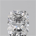 Natural Diamond 0.50 Carats, Cushion with  Cut, E Color, VS2 Clarity and Certified by GIA
