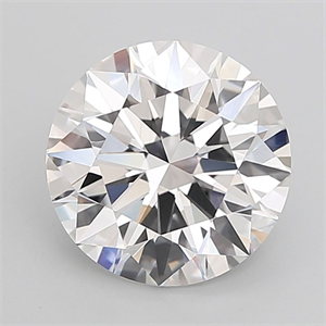 Picture of Lab Grown Diamond 4.59 Carats, Round with Ideal Cut, F Color, VS1 Clarity and Certified by IGI
