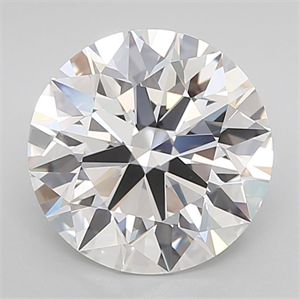 Picture of Lab Grown Diamond 5.02 Carats, Round with Ideal Cut, F Color, VVS1 Clarity and Certified by IGI