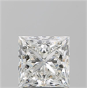 Diamante Natural 2.20 quilates, Princesa , Color H, claridad VS2 y certificado GIA