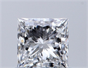 Diamante Natural 0.50 quilates, Princesa , Color E, claridad VS2 y certificado GIA