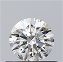 Diamante Natural 0.47 quilates, Redondo , Color J, claridad VVS1 y certificado GIA