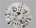 Natural Diamond 0.50 Carats, Round with Excellent Cut, H Color, VS2 Clarity and Certified by GIA