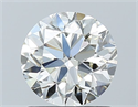 Diamante Natural 1.01 quilates, Redondo , Color J, claridad VS1 y certificado GIA