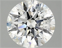 Del inventario de diamantes de laboratorio, 2.51 quilates, Redondo , Color F, claridad VVS2 y certificado IGI