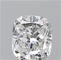 Diamante Natural 1.01 quilates, Del cojín , Color F, claridad VVS2 y certificado GIA
