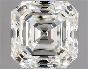 Foto Diamante Natural 1.01 quilates, Asscher , Color J, claridad VVS1 y certificado GIA de