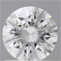 Natural Diamond 0.70 Carats, Round with Excellent Cut, E Color, SI1 Clarity and Certified by GIA