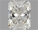 Natural Diamond 1.00 Carats, Radiant with  Cut, H Color, VVS2 Clarity and Certified by GIA