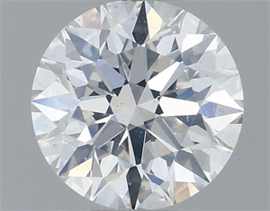 Picture of Natural Diamond 0.71 Carats, Round with Excellent Cut, H Color, SI2 Clarity and Certified by GIA