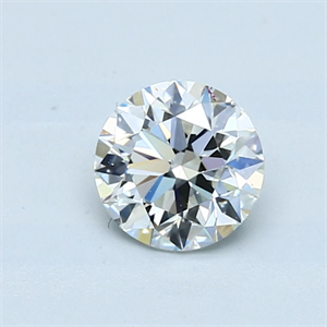 Picture of Natural Diamond 0.90 Carats, Round with Very Good Cut, I Color, VS2 Clarity and Certified by GIA