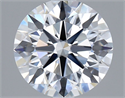 Del inventario de diamantes de laboratorio, 2.03 quilates, Redondo , Color D, claridad VVS2 y certificado IGI
