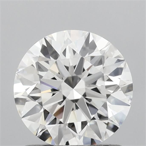 Picture of Lab Grown Diamond 1.09 Carats, Round with Ideal Cut, D Color, VVS1 Clarity and Certified by IGI
