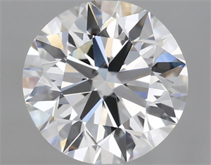 Foto Diamante Natural 1.70 quilates, Redondo , Color G, claridad IF y certificado IGI de