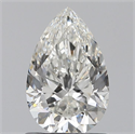 Diamante Natural 0.90 quilates, De pera , Color H, claridad VS1 y certificado GIA