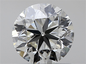 Picture of Natural Diamond 0.70 Carats, Round with Very Good Cut, L Color, VS1 Clarity and Certified by GIA
