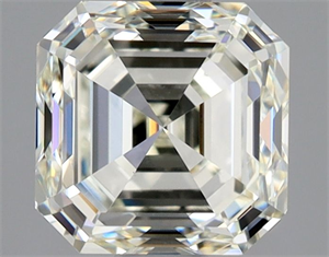 Picture of Natural Diamond 1.01 Carats, Asscher with  Cut, L Color, VS1 Clarity and Certified by GIA