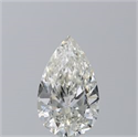 Natural Diamond 4.01 Carats, Pear with  Cut, I Color, SI2 Clarity and Certified by GIA