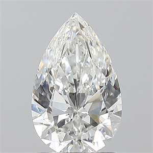 Foto Diamante Natural 1.30 quilates, De pera , Color E, claridad SI1 y certificado GIA de