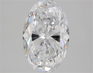 Foto Diamante Natural 2.39 quilates, Ovalado , Color D, claridad FL y certificado GIA de