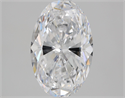 Diamante Natural 2.39 quilates, Ovalado , Color D, claridad FL y certificado GIA