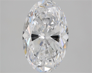 Foto Diamante Natural 2.39 quilates, Ovalado , Color D, claridad FL y certificado GIA de