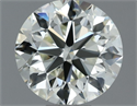 Natural Diamond 0.90 Carats, Round with Very Good Cut, K Color, VVS1 Clarity and Certified by IGI