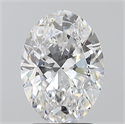 Diamante Natural 2.01 quilates, Ovalado , Color D, claridad SI2 y certificado GIA
