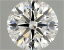 Natural Diamond 0.80 Carats, Round with Excellent Cut, I Color, SI1 Clarity and Certified by GIA