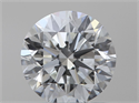Natural Diamond 0.90 Carats, Round with Very Good Cut, G Color, VVS1 Clarity and Certified by GIA