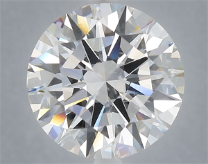 Picture of Lab Grown Diamond 7.03 Carats, Round with Excellent Cut, F Color, VS1 Clarity and Certified by IGI