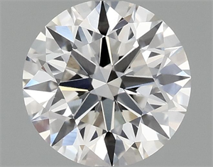 Picture of Lab Grown Diamond 1.01 Carats, Round with Ideal Cut, F Color, VVS2 Clarity and Certified by IGI
