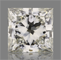 Natural Diamond 0.22 Carats, Princess with  Cut, J Color, VS1 Clarity and Certified by GIA