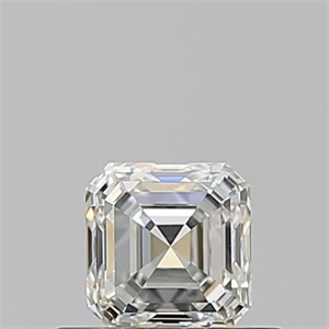 Foto Diamante Natural 0.50 quilates, Asscher , Color I, claridad VS1 y certificado GIA de