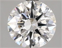 Lab Grown Diamond 3.72 Carats, Round with Ideal Cut, E Color, VVS2 Clarity and Certified by IGI