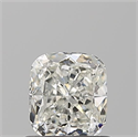 Natural Diamond 0.74 Carats, Cushion with  Cut, J Color, VVS1 Clarity and Certified by GIA
