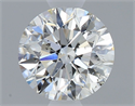 Diamante Natural 0.70 quilates, Redondo , Color G, claridad SI2 y certificado GIA