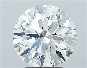 Picture of Natural Diamond 3.01 Carats, Round with Excellent Cut, I Color, SI1 Clarity and Certified by GIA